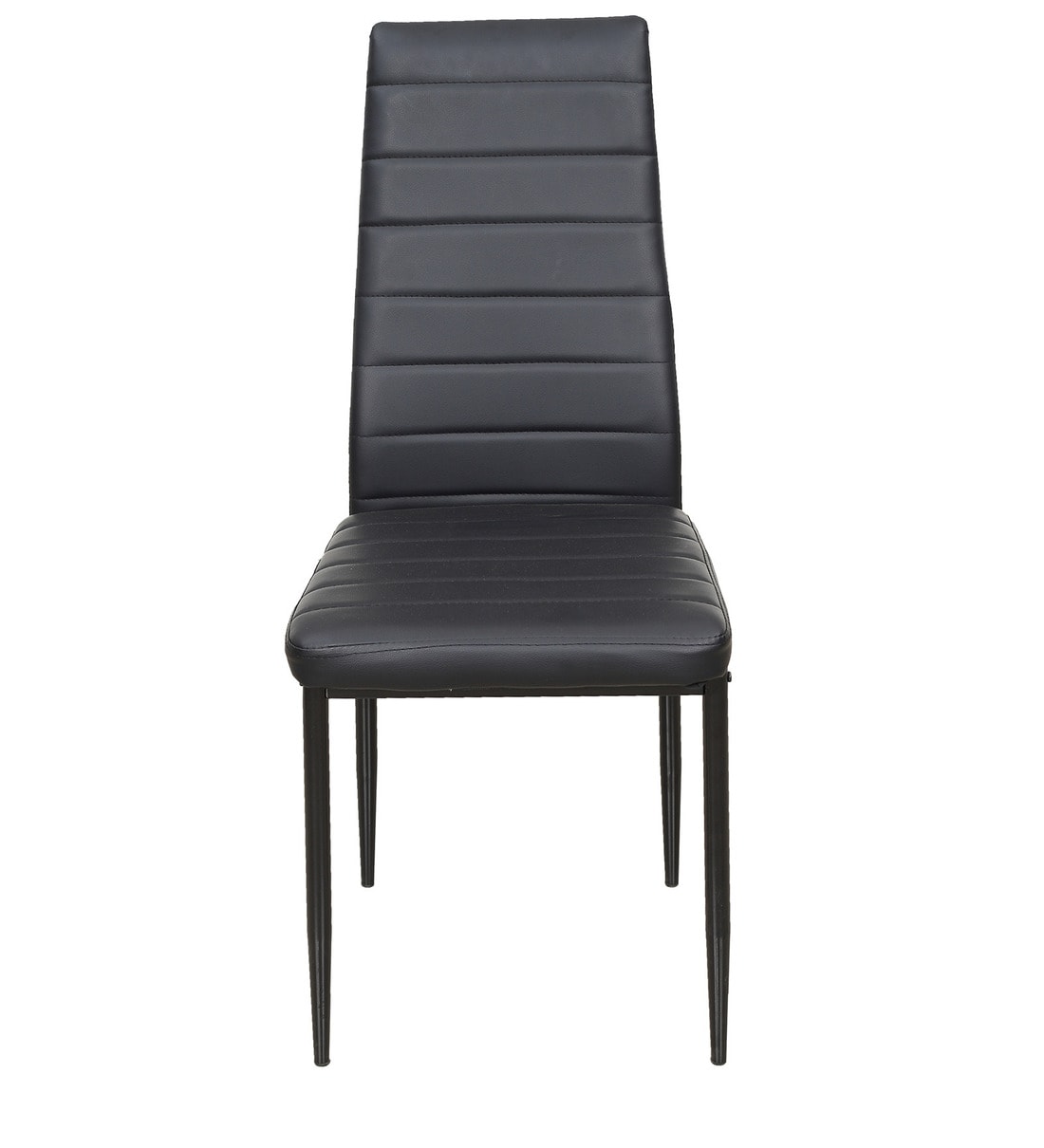 Buy Poznan 4 Seater Dining Set in Black Colour by Royaloak Online