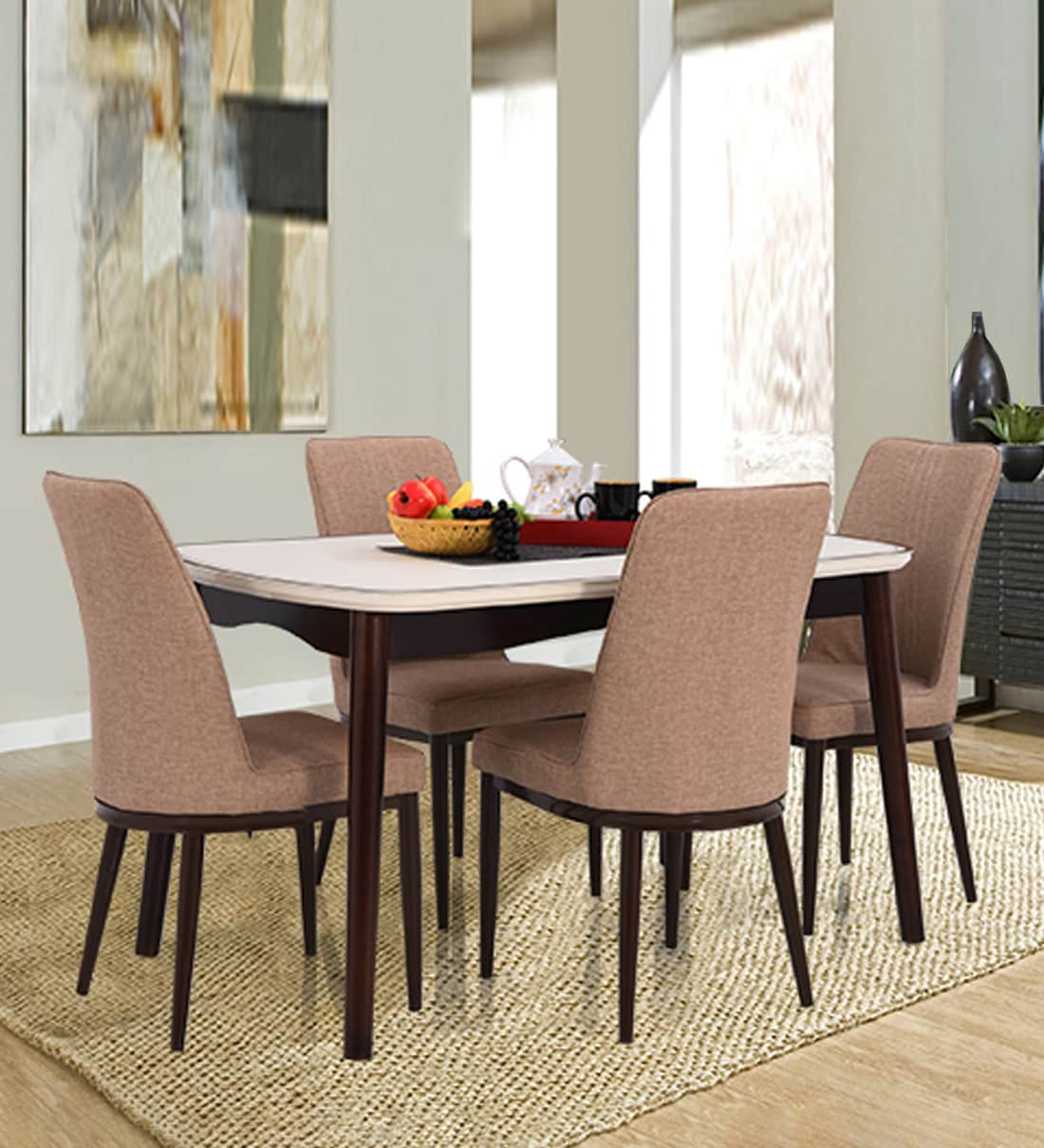 Dining table set 4 seater deals pepperfry