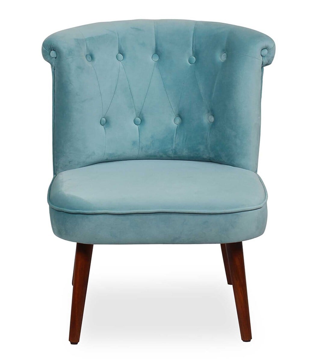 Light blue slipper chair hot sale