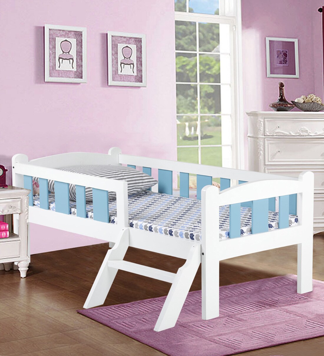 white youth bed