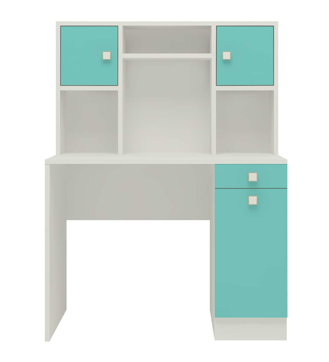 Buy Minerva Study Desk In Misty Turquoise Colour By Adona Online - Kids ...