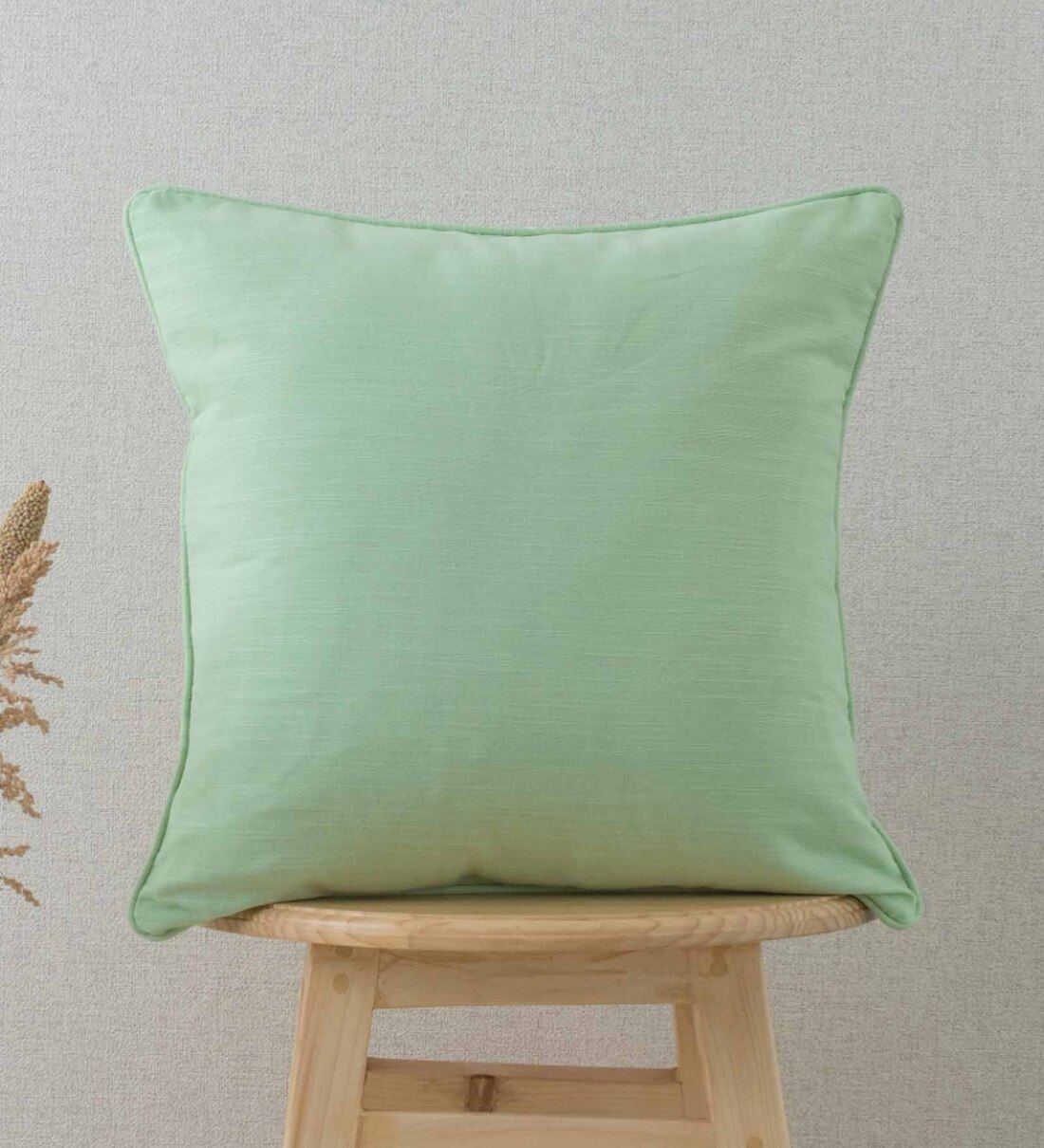 mint coloured cushions