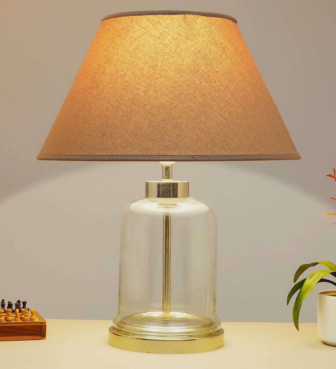 Buy Missy Clear Glass Table Lamp By Kapoor LampShades at 26 OFF by