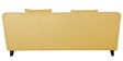 Mia Fabric 3 Seater Sofa In Camel Yellow Colour
