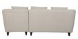 Mia Fabric LHS Sectional Sofa (2 + Lounger) in Beige Colour