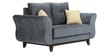 Miami 2 Seater Sofa in Grey Colour