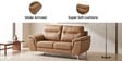 Miami 2 Seater Sofa In Brown Colour