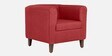 Miami Fabric Sofa Set In Red Colour With 3+2+1 Combination