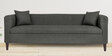 Miami Fabric 3 Seater Sofa in Ash Grey Colour