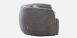 Miami Fabric 4 Seater Sofa In Grey Colour
