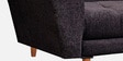Milan Fabric 3 Seater Sofa in Black Colour