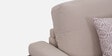 Milan Fabric 3 Seater Sofa in Cream Colour