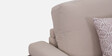Milan Fabric 2 Seater Sofa in Cream Colour