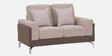 Milan Fabric 2 Seater Sofa in Cream Colour