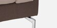 Milan Fabric 2 Seater Sofa in Cream Colour