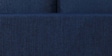 Milano Fabric 2 Seater Sofa In Blue Colour