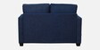 Milano Fabric 2 Seater Sofa In Blue Colour