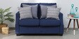 Milano Fabric 2 Seater Sofa In Blue Colour
