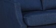 Milano Fabric 2 Seater Sofa In Blue Colour