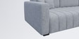 Milena 3 seater sofa in Light Grey colour Milena 3 seater sofa in Light Grey colour
