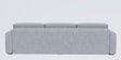 Milena 3 seater sofa in Light Grey colour Milena 3 seater sofa in Light Grey colour