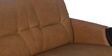 Milos 3 Seater Sofa in Cappucino Finish