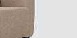 Mily Fabric 2 Seater Sofa In Beige Colour