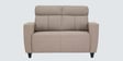 Mily Fabric 2 Seater Sofa In Beige Colour