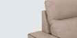 Mily Fabric 2 Seater Sofa In Beige Colour