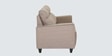 Mily Fabric 3 Seater Sofa In Beige Color