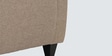 Mily Fabric 3 Seater Sofa In Beige Color