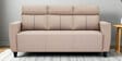 Mily Fabric 3 Seater Sofa In Beige Color
