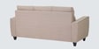 Mily Fabric 3 Seater Sofa In Beige Color
