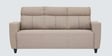 Mily Fabric 3 Seater Sofa In Beige Color