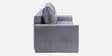 Mira Velvet Fabric Sofa Cum Bed in Stone Grey Colour With Storage