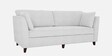 Miranda Boucle Fabric 3 Seater Sofa In White Colour