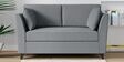 Miranda Chenille Fabric 2 Seater Sofa In Ash Grey Colour