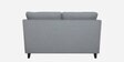 Miranda Chenille Fabric 2 Seater Sofa In Ash Grey Colour
