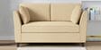 Miranda Chenille Fabric 2 Seater Sofa In Beige Colour
