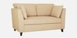 Miranda Chenille Fabric 2 Seater Sofa In Beige Colour