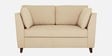 Miranda Chenille Fabric 2 Seater Sofa In Beige Colour