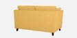 Miranda Chenille Fabric 2 Seater Sofa In Camel Yellow Colour