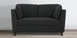 Miranda Chenille Fabric 2 Seater Sofa In Charcoal Grey Colour