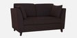 Miranda Chenille Fabric 2 Seater Sofa In Chestnut Brown Colour
