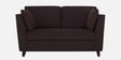 Miranda Chenille Fabric 2 Seater Sofa In Chestnut Brown Colour