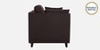 Miranda Chenille Fabric 2 Seater Sofa In Chestnut Brown Colour