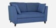 Miranda Chenille Fabric 2 Seater Sofa In Denim Blue Colour
