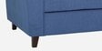 Miranda Chenille Fabric 2 Seater Sofa In Denim Blue Colour