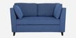 Miranda Chenille Fabric 2 Seater Sofa In Denim Blue Colour