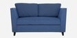 Miranda Chenille Fabric 2 Seater Sofa In Denim Blue Colour